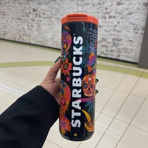 Día de los muertos Stabucks Tumbler